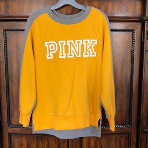 VS Pink Gold and Grey Sweatshirt Size XS